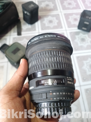 Sigma 20mm 1:1.8 Lens, Made in Japan, Used for 1 Year